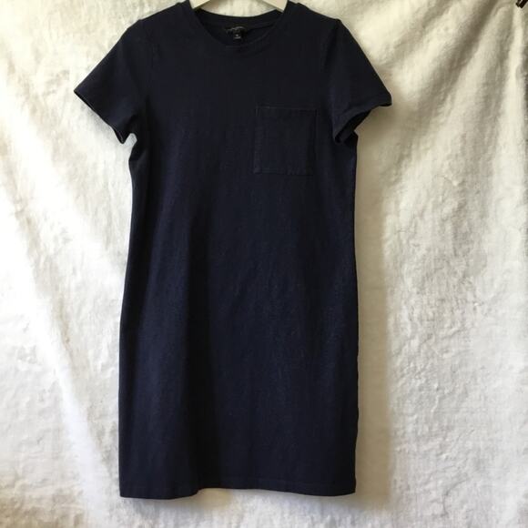 Banana Republic Navy T-Shirt Dress - Picture 1 of 8
